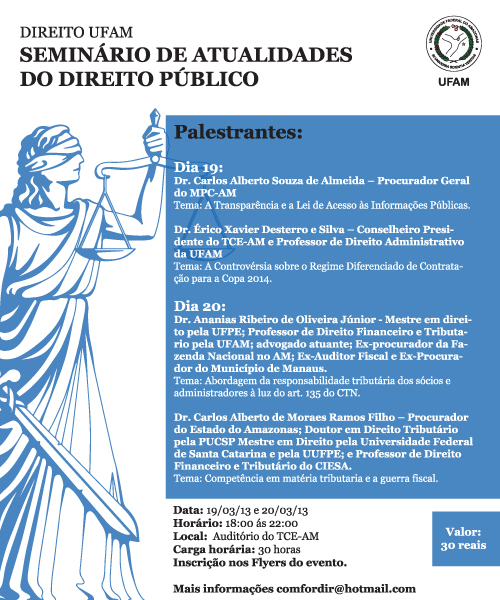 Leia mais sobre o artigo Atualidades do Direito Público é tema de seminário