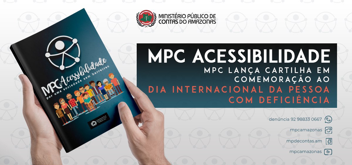Leia mais sobre o artigo MPC lança cartilha em comemoração ao Dia Internacional da Pessoa com Deficiência