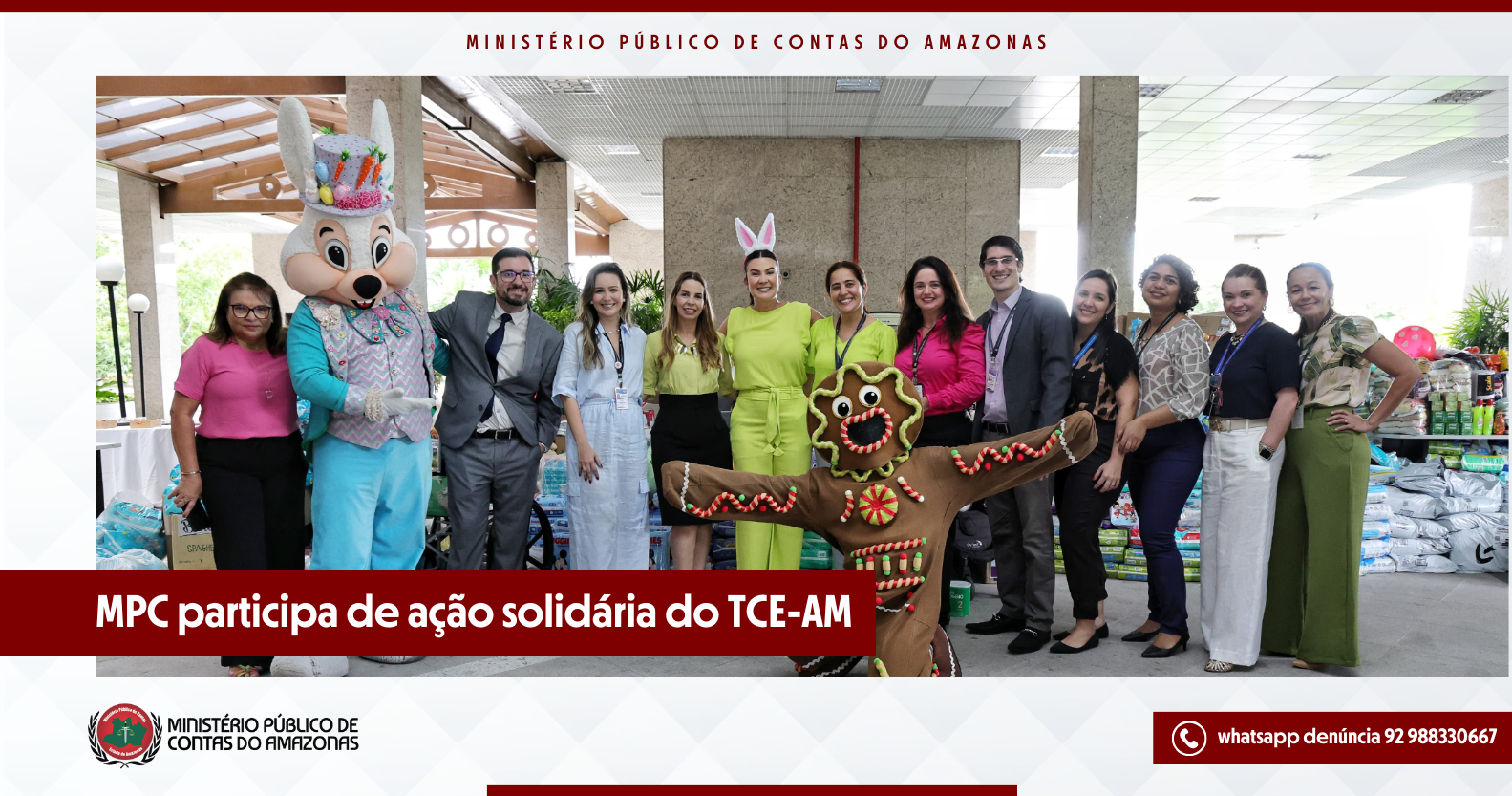 MPC participa de ação solidária do TCE-AM