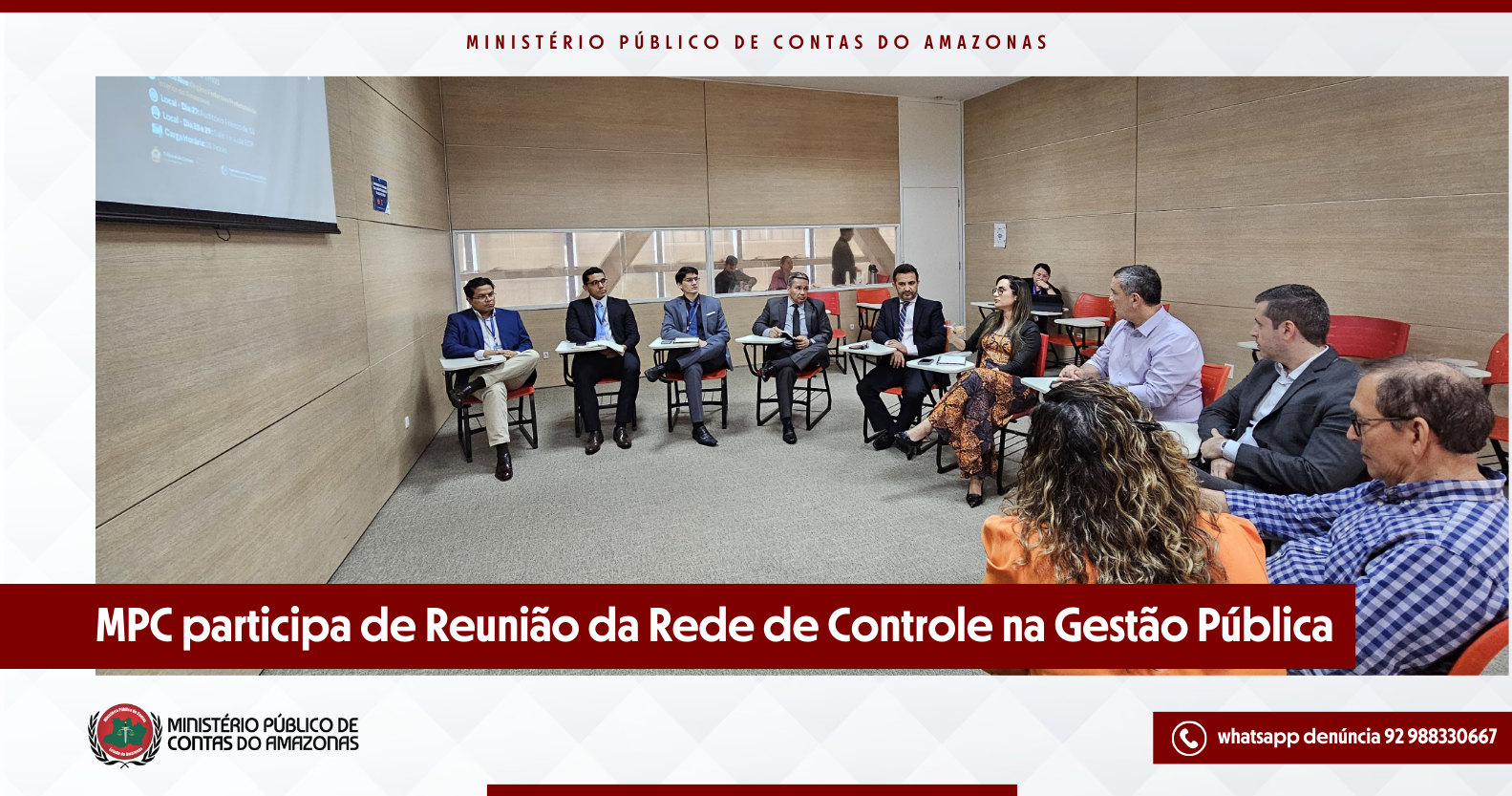 MPC participa de Reunião da Rede de Controle na Gestão Pública