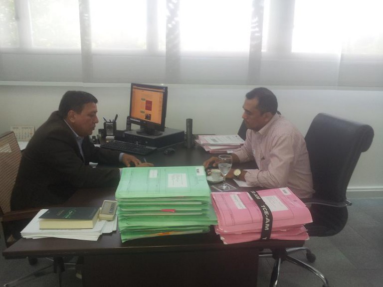 Presidente da Manustrans visita Procurador-Geral de Contas do Estado do Amazonas