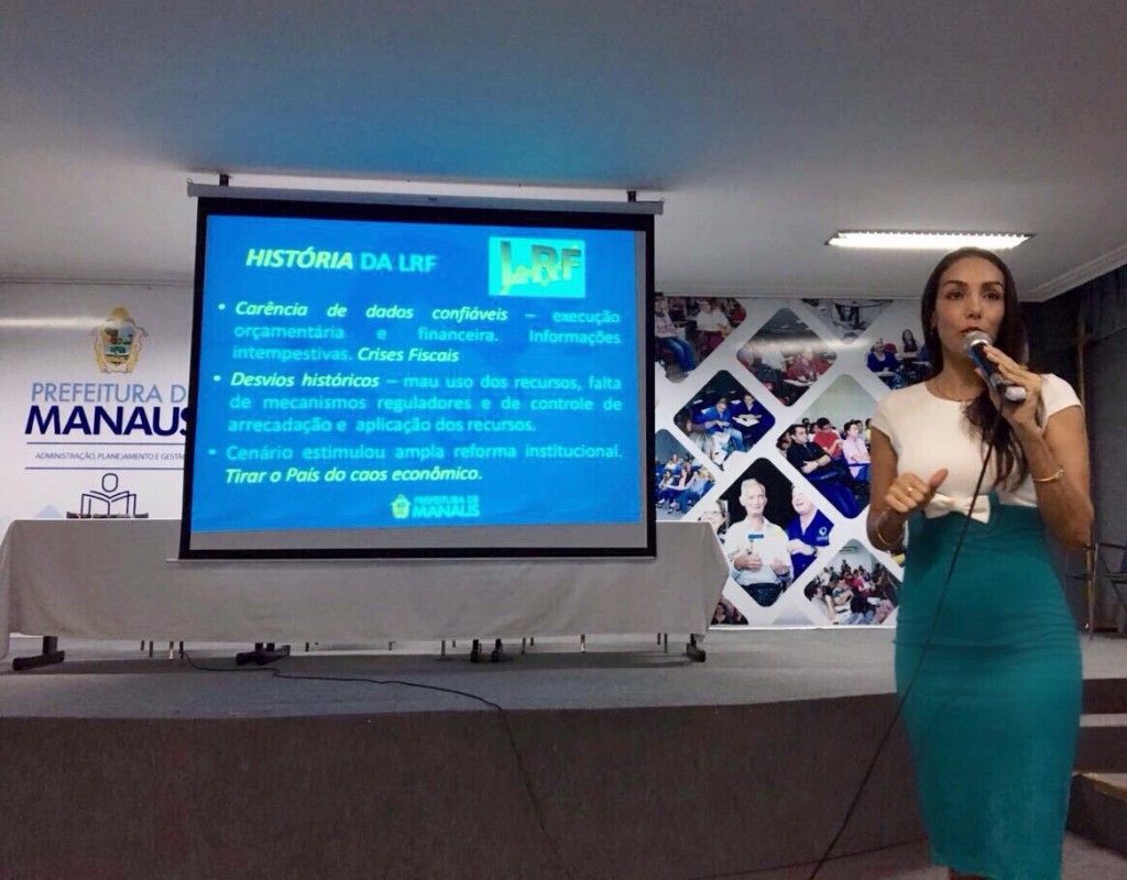 Procuradora de contas ministra palestra de abertura da “Semana do Orçamento Público”, em Manaus