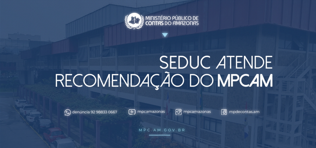 SEDUC atende Recomendação do MPC.