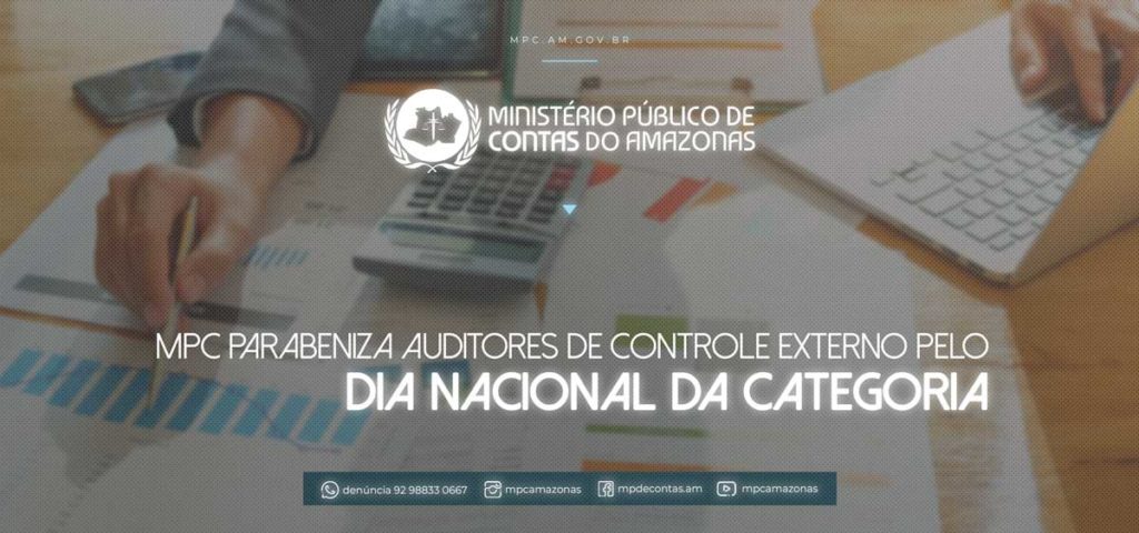 MPC parabeniza auditores de controle externo pelo dia nacional da categoria.