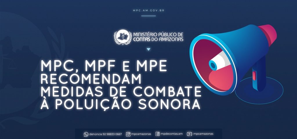 MPC, MPF e MPE recomendam medidas de combate à poluição sonora