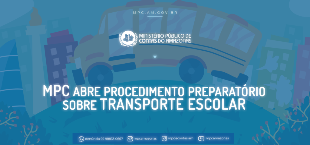 MPC abre Procedimento Preparatório sobre transporte escolar