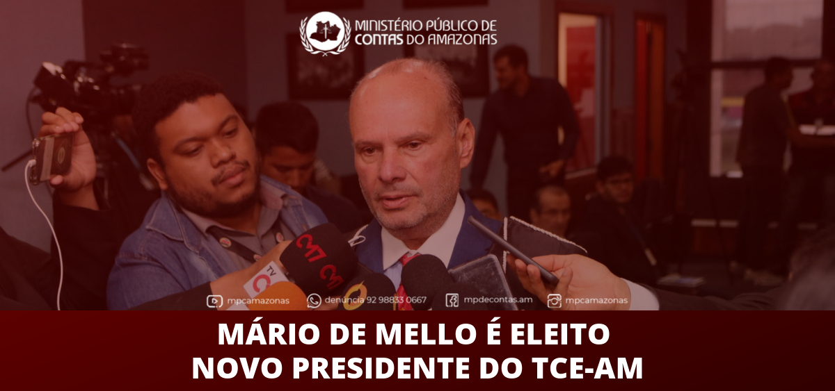 Leia mais sobre o artigo Mário de Mello é eleito novo presidente do TCE-AM