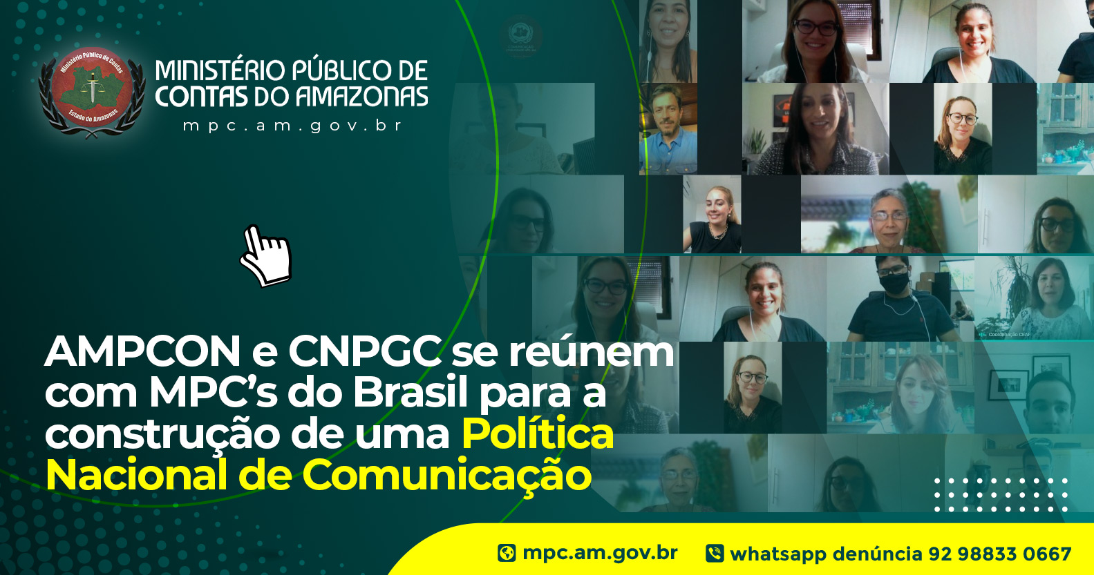 Leia mais sobre o artigo AMPCON e CNPGC se reúnem com MPC’s do Brasil para a construção de uma Política Nacional de Comunicação
