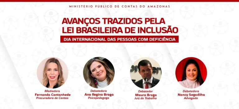 MPC-AM realiza ‘Roda de Conversa’ on-line em homenagem ao ‘Dia Internacional das Pessoas com Deficiência’