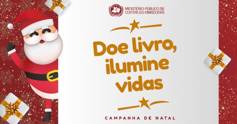 MPC-AM recebe doações de livros infanto-juvenis em campanha de Natal