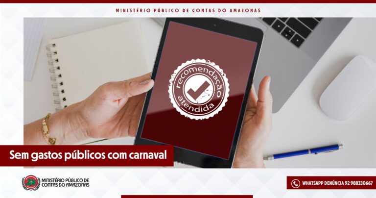 Sem gastos públicos com Carnaval