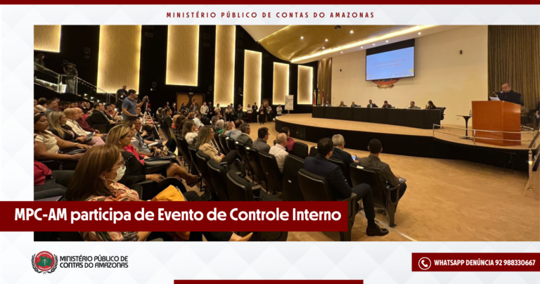 MPC-AM participa de Evento de Controle Interno