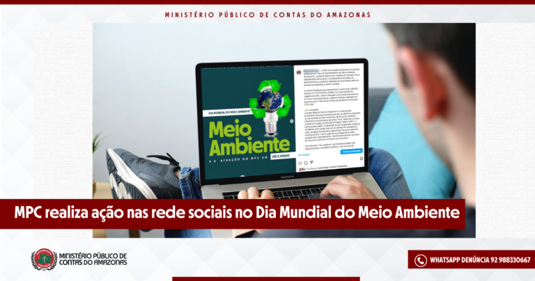 MPC realiza ação nas rede sociais no Dia Mundial do Meio Ambiente