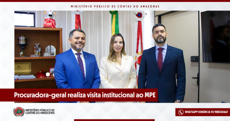 Procuradora-geral do MPC realiza visita institucional no MPE