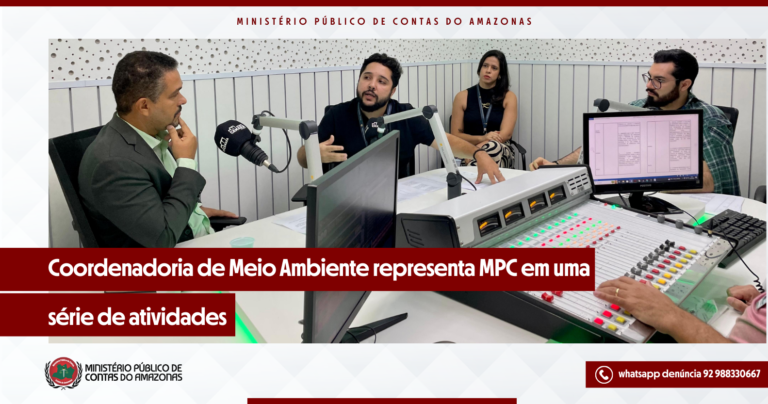Coordenadoria de Meio Ambiente representa MPC em uma série de atividades