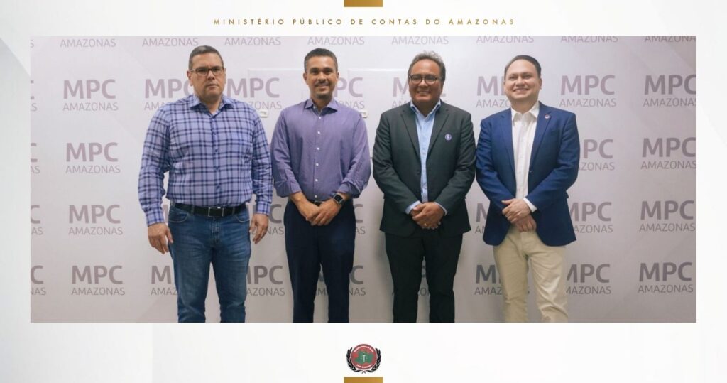 MP de Contas recebe visita institucional do procurador-geral do MPC de Roraima