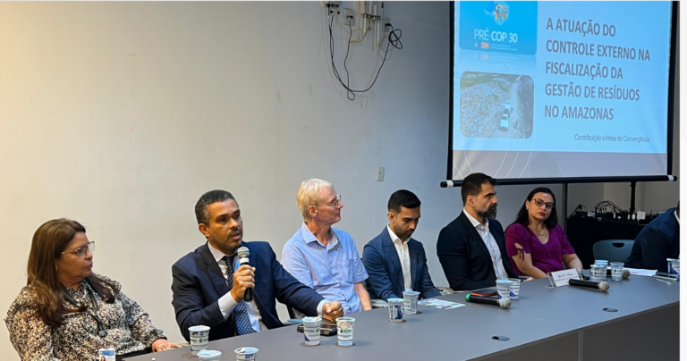 Procurador do MPC-AM marca presença em fórum Pré-COP 30 – Fórum Amazônico de Engenharia, Agronomia e Geociências