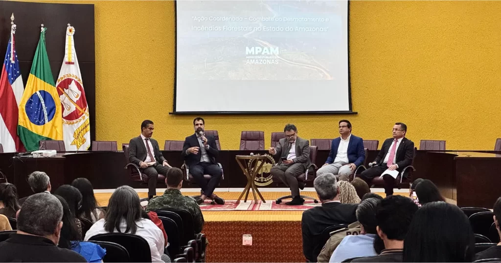MPC-AM representa o TCE-AM em lançamento de ação coordenada de combate ao desmatamento e queimadas no Amazonas
