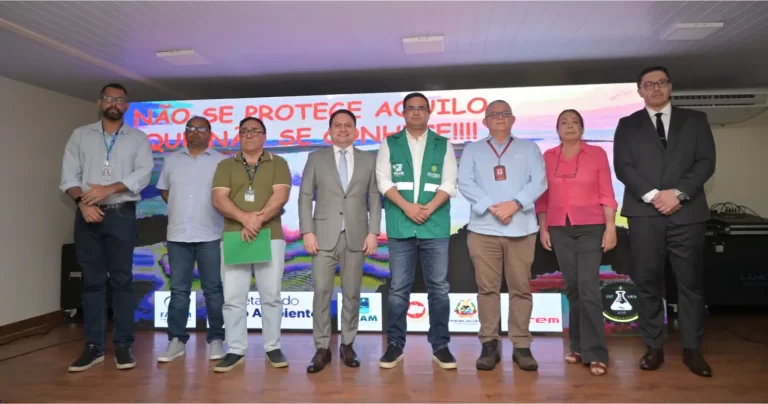 Procurador-Geral do MP de Contas participa de agenda no IPAAM sobre indicadores de qualidade das águas do Rio Tarumã-Açu