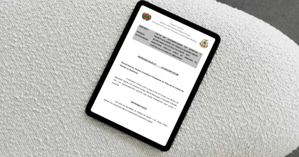 TCE-AM julga procedente representação do MPC sobre falta de acessibilidade no Hospital da Criança da Zona Oeste e aplica multas a gestor da SES-AM