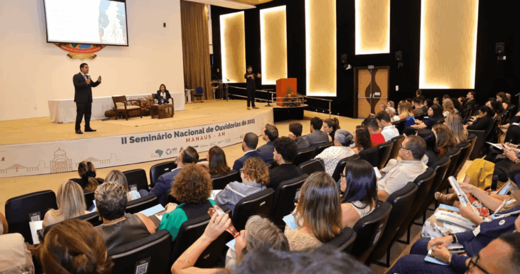 Procurador do MPC-AM debate papel das ouvidorias para justiça climática no II Seminário Nacional de Ouvidorias Públicas