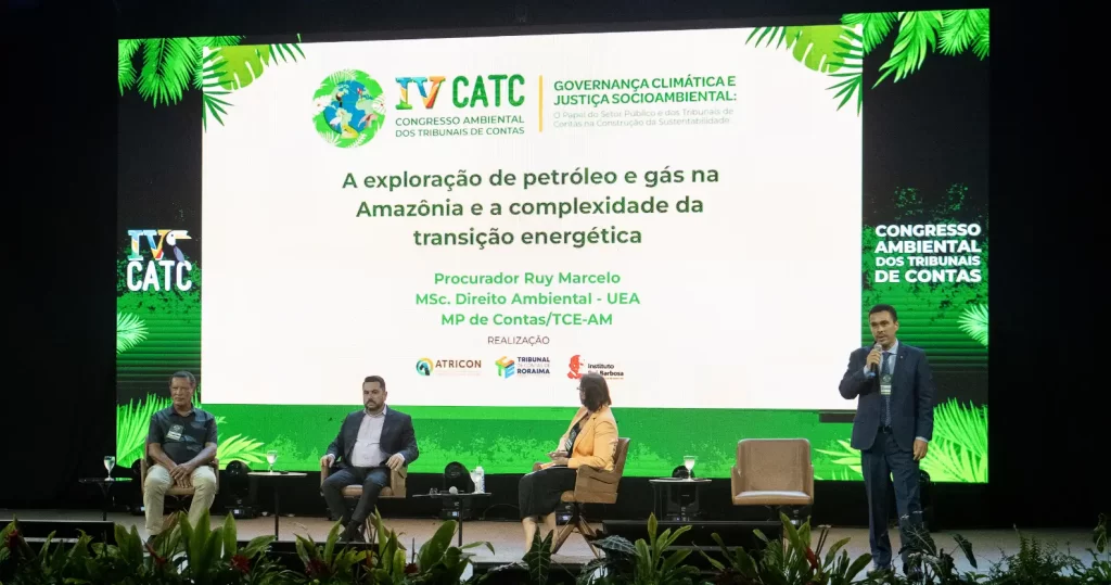 Procurador de Contas do MPC-AM destaca desafios de governança na transição energética  no IV Congresso Ambiental dos Tribunais de Contas