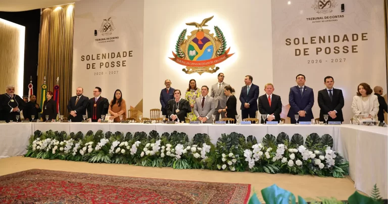 MP de Contas prestigia solenidade de posse do novo corpo diretivo do TCE-AM