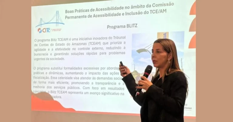 Procuradora do MPC-AM reforça papel transformador da acessibilidade no Controle Externo durante congresso internacional dos Tribunais de Contas
