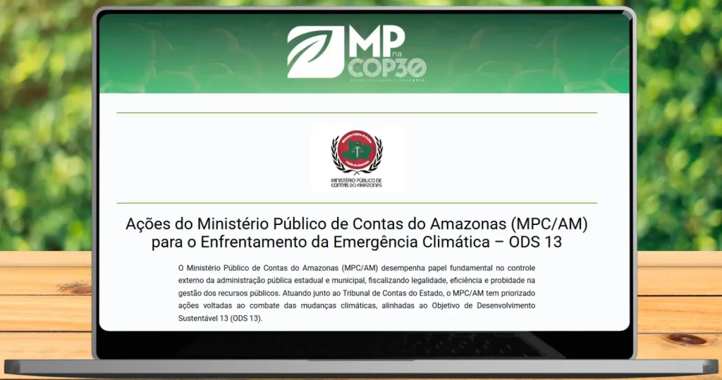 MPC-AM tem destaque nacional na COP30, por ações voltadas à governança climática e defesa da Amazônia