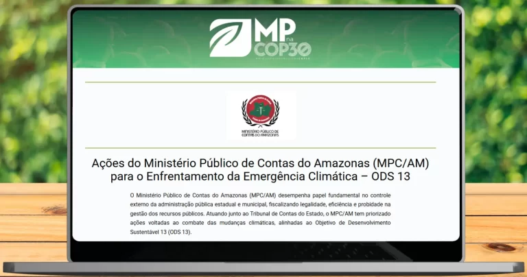 MPC-AM tem destaque nacional na COP30, por ações voltadas à governança climática e defesa da Amazônia