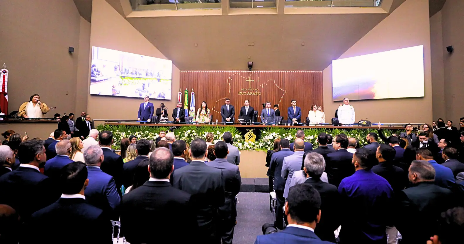 MP de Contas prestigia solenidade de abertura dos trabalhos da ALEAM em 2026