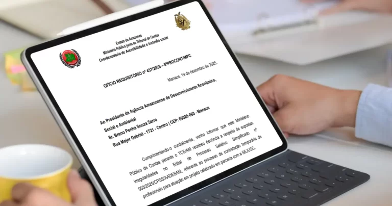 AADESAM retifica vagas para PCDs em edital após ofício emitido pelo MPC-AM