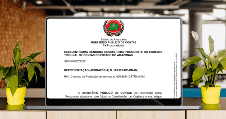 O MPC-AM representa contra o Departamento Estadual de Trânsito (Detran-AM) por falhas nos serviços digitais