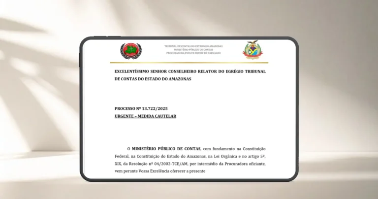 MPC-AM solicita suspensão de processo seletivo da SEJUSC e aponta inconsistências com concurso público