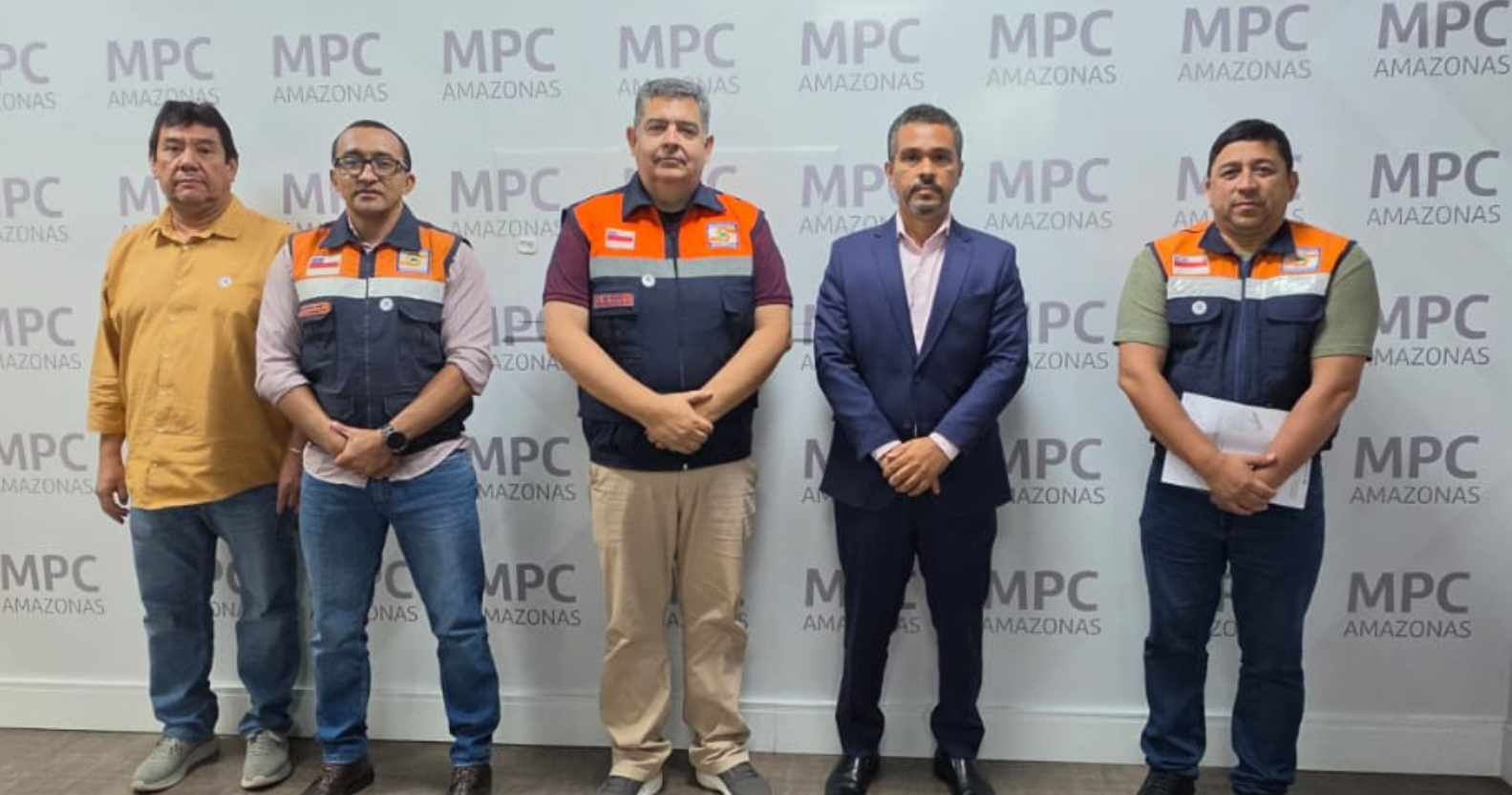 Novo comandante da Defesa Civil do Amazonas realiza visita institucional ao MPC-AM e debate preparativos para a estiagem de 2026