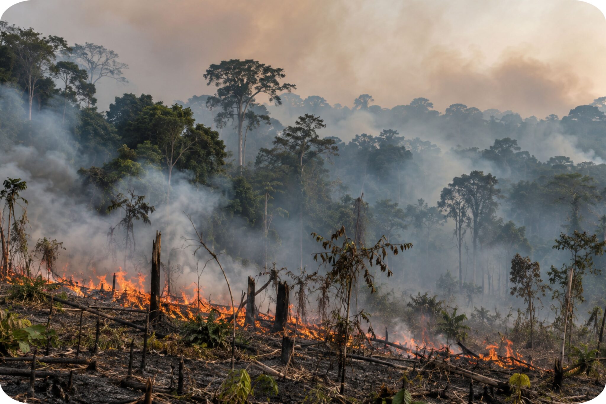 MPC-AM leva ao TCE atuação do Estado no combate às queimadas e à fumaça no Amazonas